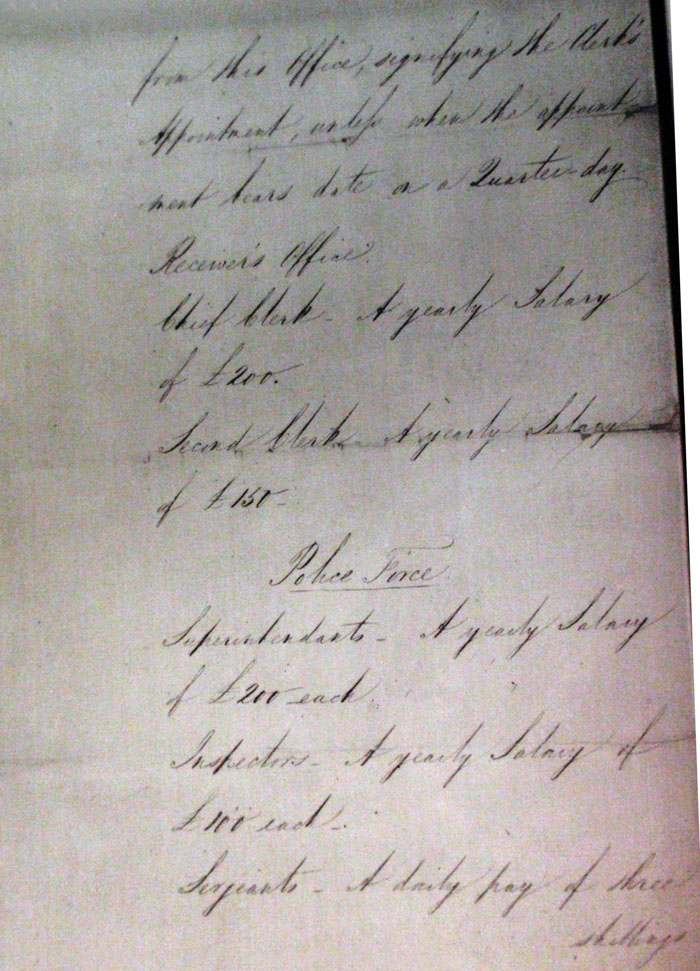 Letter from Peel to Rowan and Mayne, 20th July 1829, page 6