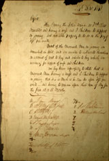 Petition by constables to their officers regarding low pay, 24th November 1848