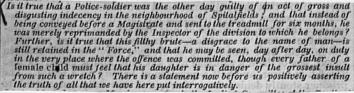 Comment in the Weekly Dispatch, 15th February 1835