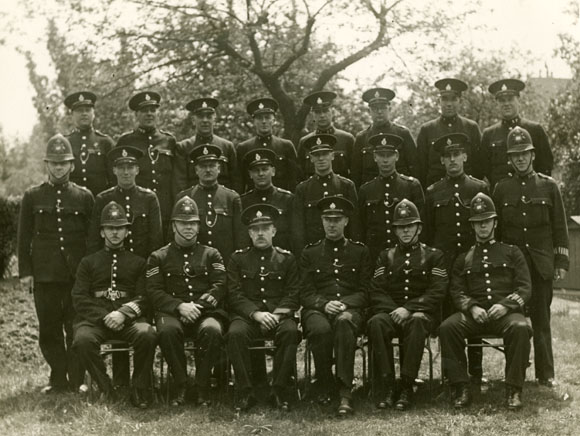 A group of Metropolitan Police officers