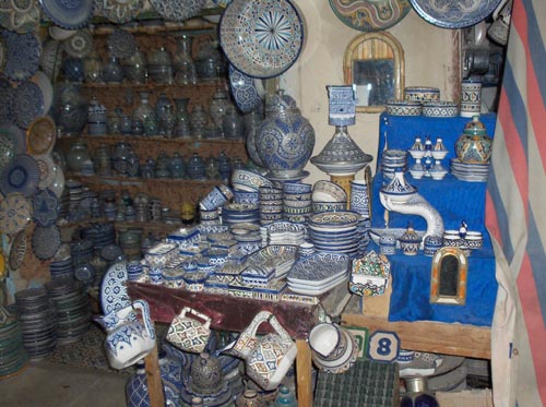 Craftsmanship in the Medina, pots