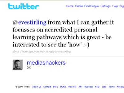 Image of a tweet