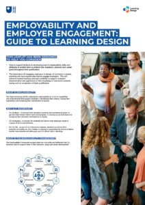 OU employer engagement: guide to learning design