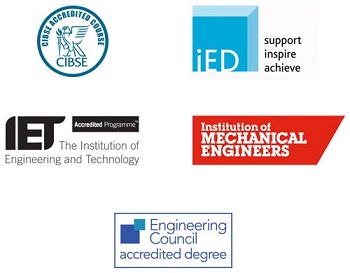 Logos of accrediting organisations