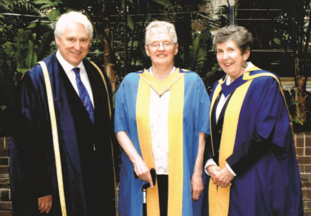 An Honorary Degree for Mabel in 2010
