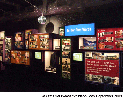 Image showing the In Our Own Words exhibition, 2008