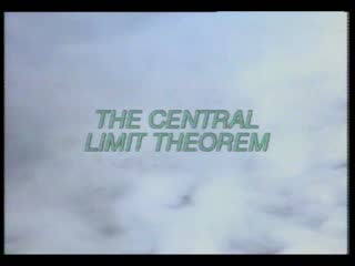 video preview image for The central limit theorem