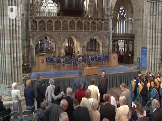 video preview image for Exeter degree ceremony, Friday 24 June