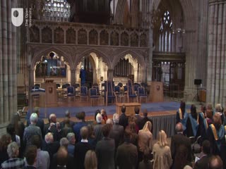 video preview image for Exeter degree ceremony, Friday 7 October PM