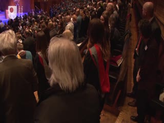 video preview image for London degree ceremony, Friday 24 March AM