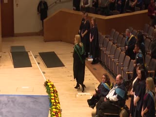 video preview image for Belfast degree ceremony, Friday 20 October PM