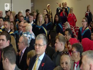 video preview image for Milton Keynes Degree Ceremony, Friday 1 November 2019 AM