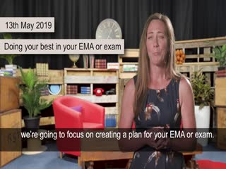 video preview image for Trailers: Doing your best in your EMA or exam