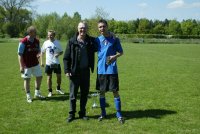 Lowry Tankard winner 2011 - Mike Cushing with his dad Bob