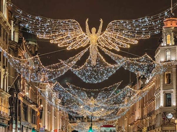 London Christmas shopping