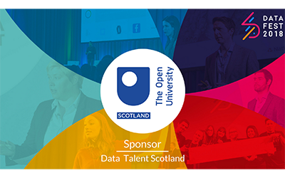 Data Talent Scotland sponsors' graphic