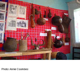 Artefacts associated with peace museum