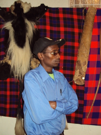 Francis Muritu, at Lari Memorial Peace Museum