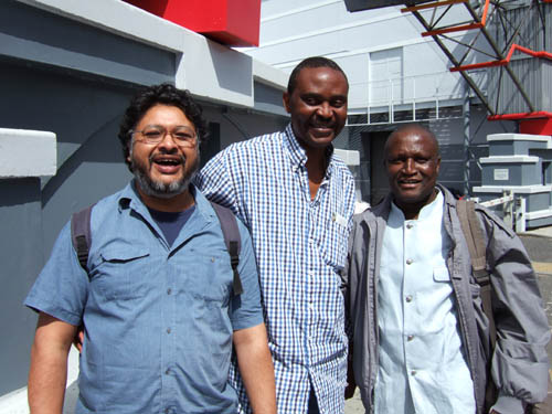  Nollywood workshop, Suman Gupta, Tope Omoniyi, Duro Oni