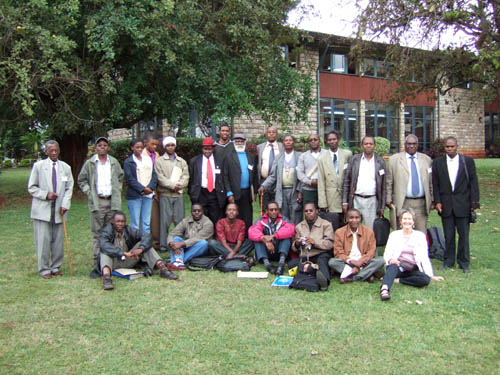 Workshop delegates at USIU