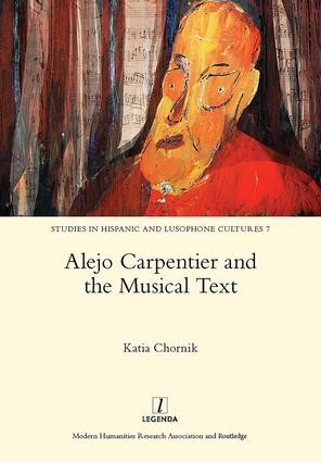 Alejo Carpentier and the Musical text book cover