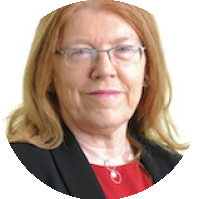 A photograph of Professor Eileen Scanlon. 