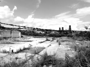 Industrial decline in Stoke-on-Trent.