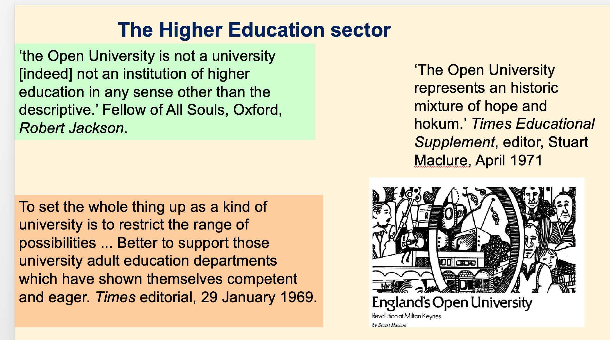 Interesting facts about OU students, The Open University