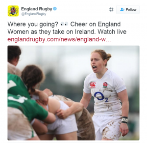 Englandrugby tweet