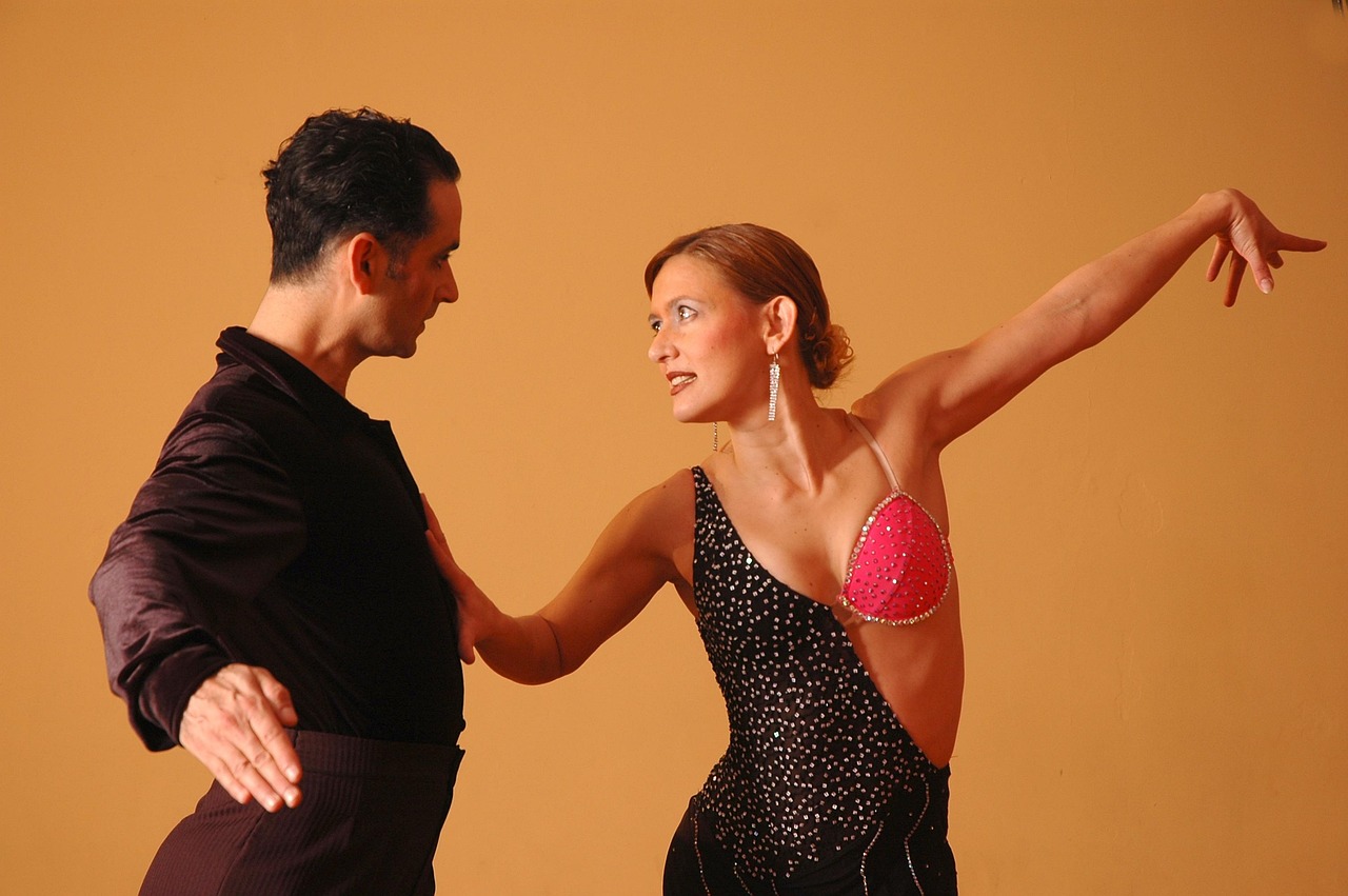 A couple dancing