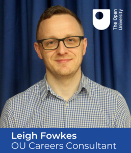 OU Careers Consultant Leigh