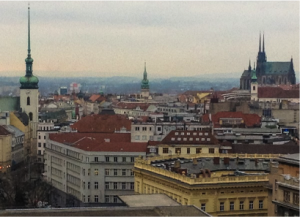 View across Brno