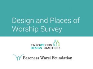 Places of worship, design, and communities