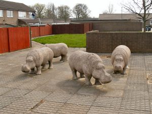 Concrete hippos