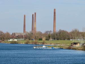 The Leaning Chimneys of Stewartby