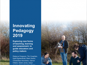 Play, Wonder, Empathy – Educational trends from the Innovating Pedagogy 2019 report