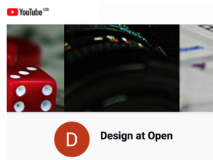 Design @Open YouTube channel