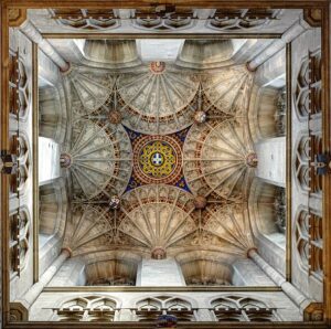 Fan Vaulting in the Bell Harry Tower