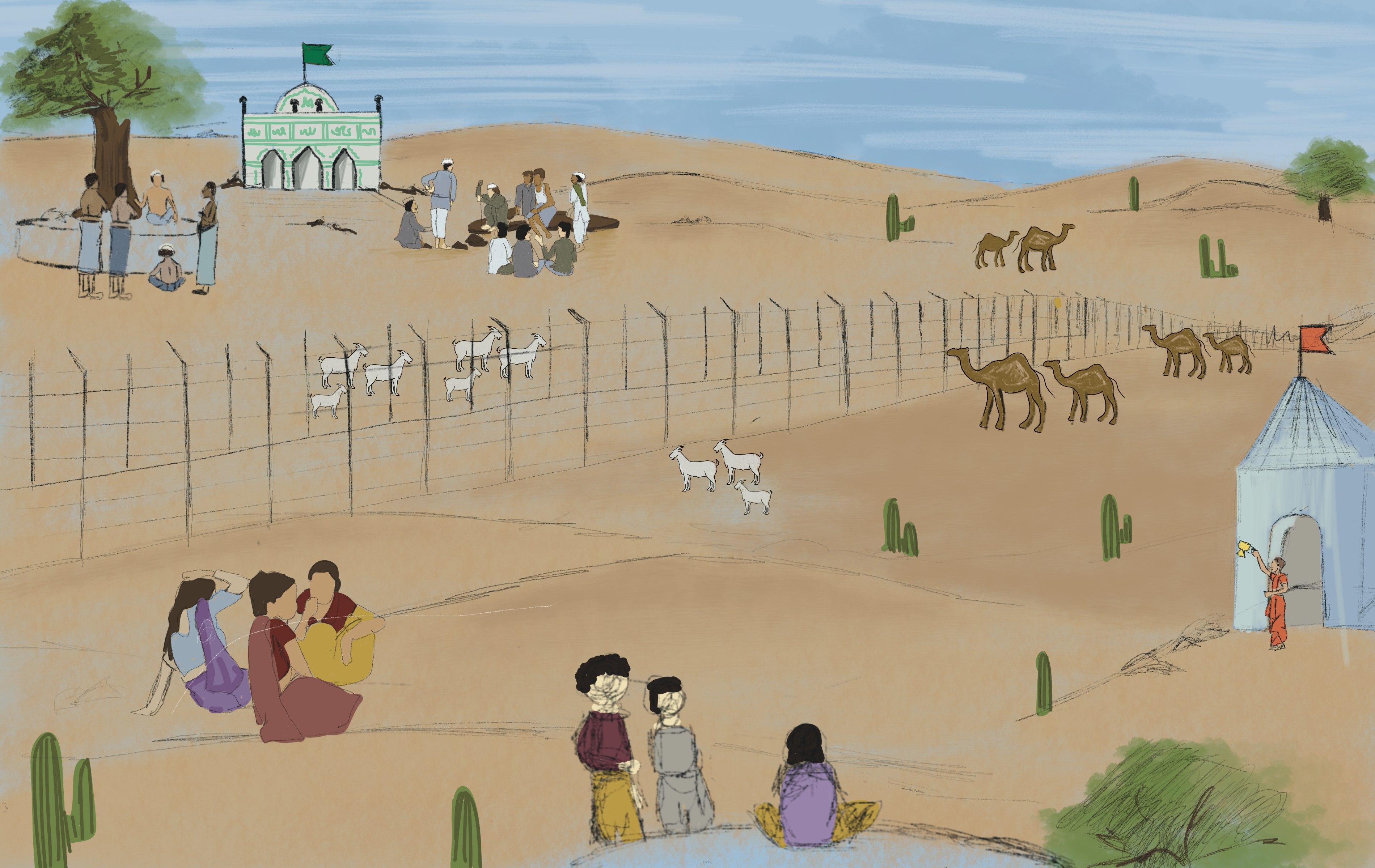 Design as Dialogue: Co-Designing Desert Narratives