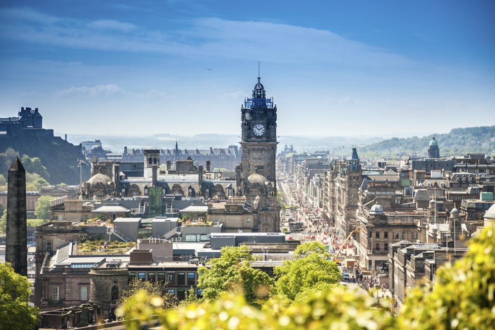 Edinburgh city, Scotland. Image credit: Thinkstock