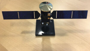 A model of the ExoMars Orbiter.