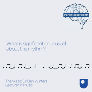 Lecturer in Music, Dr Ben Winters
