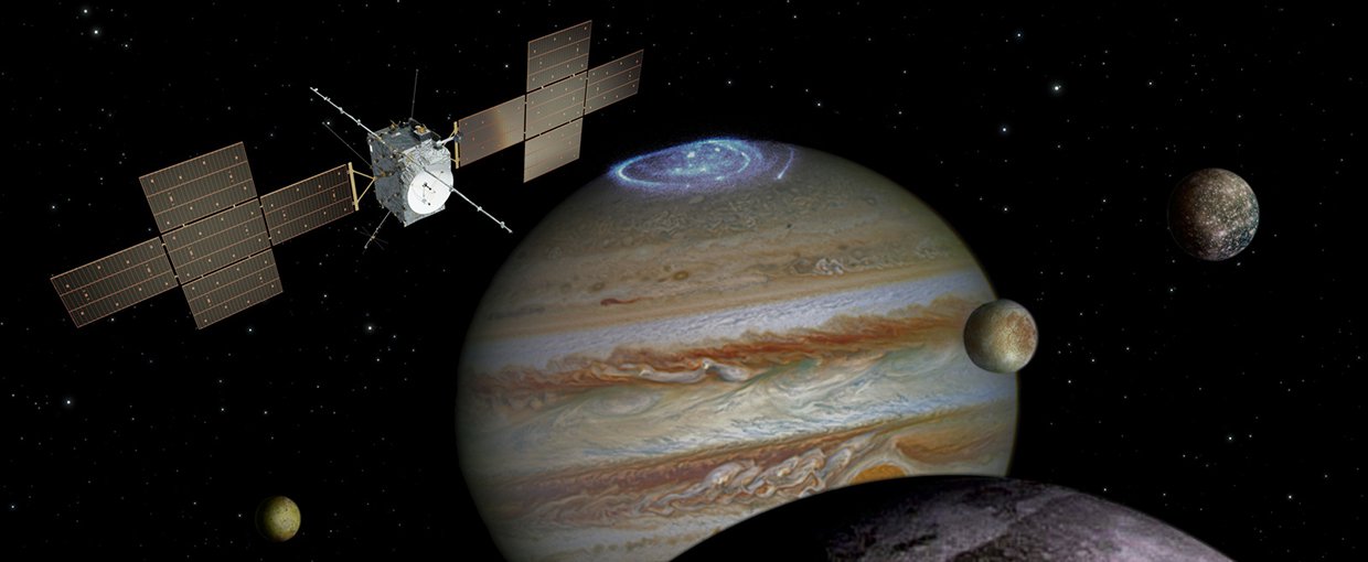 The JANUS camera on the JUICE spacecraft observes a cosmic visitor on its way to Jupiter