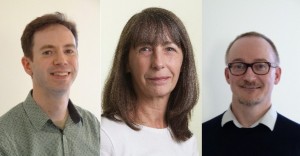 The Engaging Research Blog Team: l-r Trevor Collins, Ann Grand and Richard Holliman