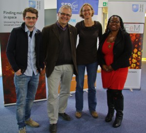 Frazer Bird, Andrew Norton, Clare Warren and Janice Ansine. Photo: Kate Bradshaw