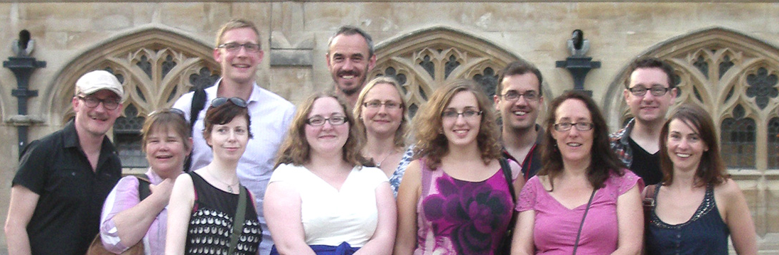 Representatives of the eight Public Engagement with Research Catalysts, alongside NCCPE staff