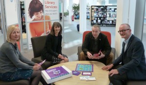 The design team: l-r Helen Donelan, Ann Grand, Peter Devine and Richard Holliman