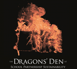 The Dragons Den "tear and share" pamphlet cover