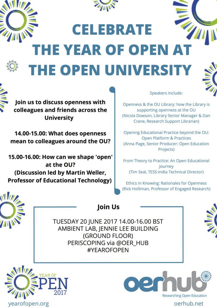 Celebrate the Year of Open at the Open University