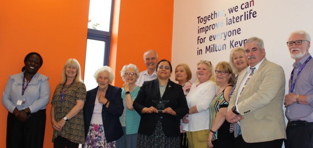 Research participants and collaborators from Age UK Milton Keynes. Credit: Pandora Kenyon.